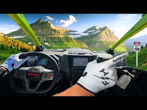 Trail riding my RZR PRO R ( POV )