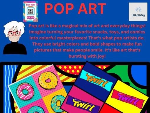 Pop Art Tutorial: From Sketch To Finish | Teaching Resources