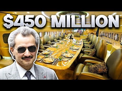 Inside Saudi Prince Alwaleed bin Talal's Airbus A380 Private Jet