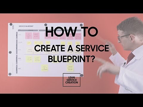 13/18 How to create a service blueprint?