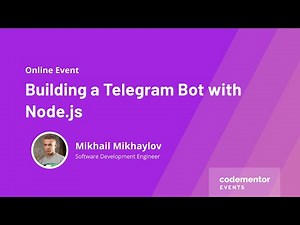 Building a Telegram Bot with Node.js | Mikhail Mikhaylov | Software Development Engineer