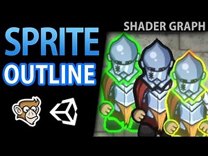 Sprite Outline (Animated!) - 2D Shader Graph Tutorial