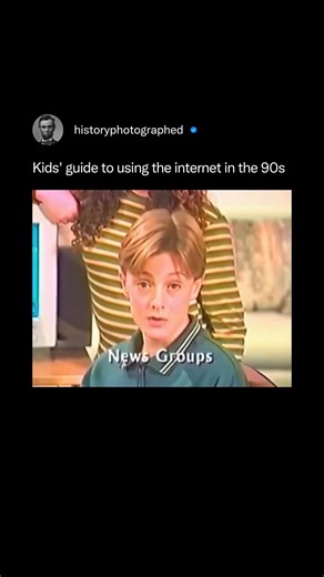 The Kids' Guide to the Internet is an educational video from Diamond Entertainment Corporation from the mid-1990s that gave kids a basic overview of the early internet with a focus on safety and manners. It taught kids how to use early online features like email and chat rooms while cautioning them against sharing personal information or meeting online strangers. Credit: Diamond Entertainment Corporation | History In Pictures