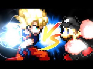 Goku vs Mario - Sprite Animation