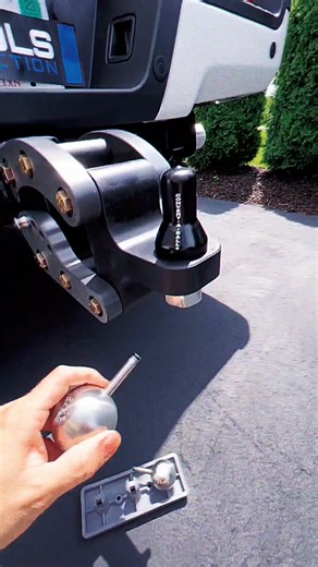 Adjusting a Ball Mount for Secure Hitch Attachment