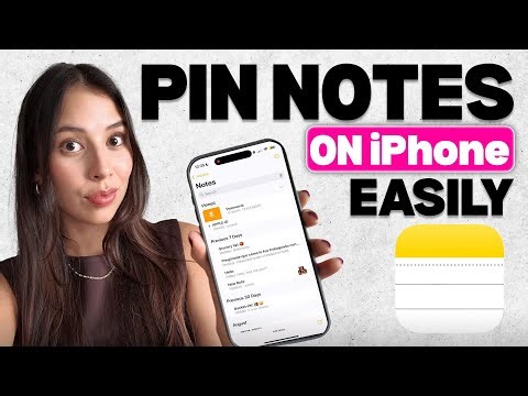 How to Pin Notes to the Top in the Notes App on iPhone (Easy Tutorial)