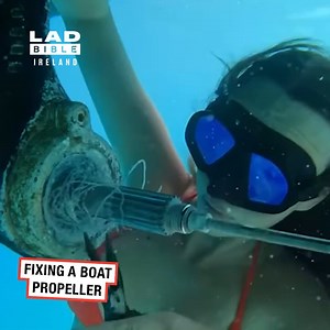 1.8M views · 7.2K reactions | Fixing a boat comes with a unique challenge 錄 | LADbible Ireland | Facebook