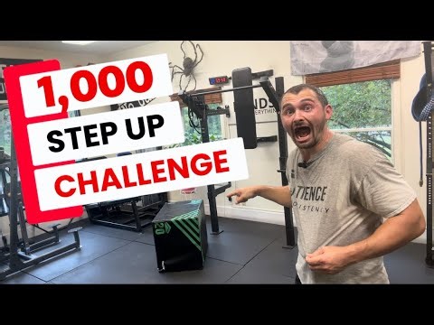 I Tried the 1000 Step Up Challenge | Brutal Leg Workout