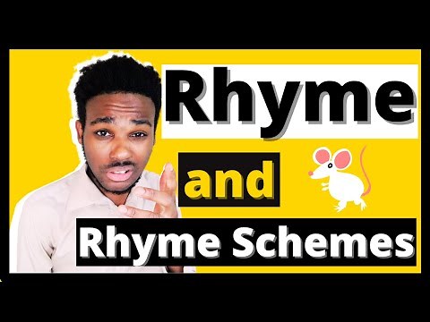 Lesson on Rhyme and Rhyme Schemes in Poetry