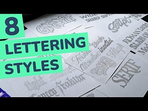 8 Lettering Styles Every Beginner Should Know