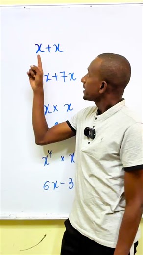 Addition et multiplication des X en maths