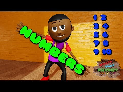 Learning Numbers Hip Hop 1-20 + 123 Rap Song + Count To 10 Rap | Nursery Rhyme Compilation