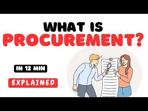 What is Procurement? Procurement Process Explained in 12 minutes