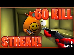 60 KILL STREAK! | Shell Shockers