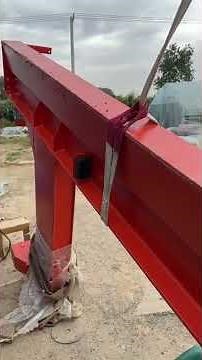 Pillar Jib Crane Installation, Cost-effective Jib Crane for Small Business Owners, 3 T, 3T, 5T