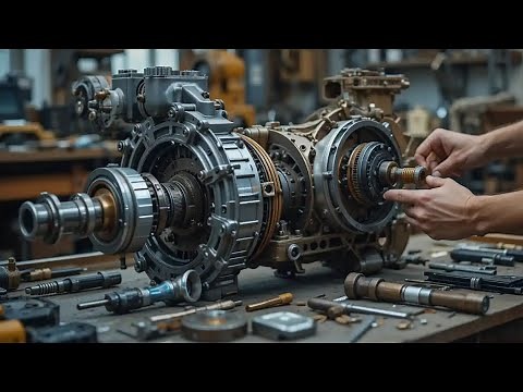 Caterpillar Diesel Pump Full Repair & Rebuild | Step-by-Step Disassembly & Fixing Process