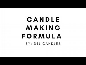How to calculate the amount of wax and fragrance oil for a candle | Candle Math | Candle Formula