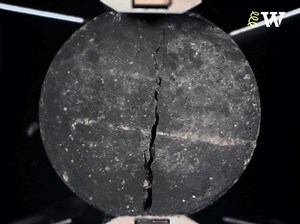 Tensile failure of ordinary concrete - Brazilian test - Expedition Workshed