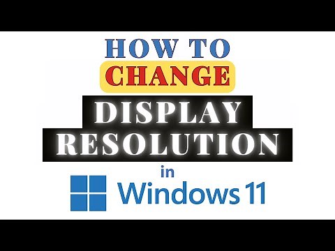 How To Change The Display Resolution In Windows 11 👍 Easy Tutorial