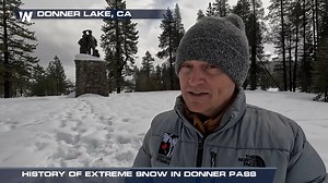 142K views · 2.7K reactions | Snow is piling up in the Sierra, at the site of the 'Donner Party' - more from Jonathan Petramala on the historic event. | WeatherNation | Facebook
