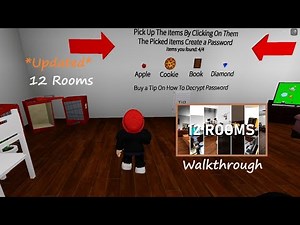 ROBLOX - Escape Room [NEW!] - Walkthrough (All 12 Rooms)