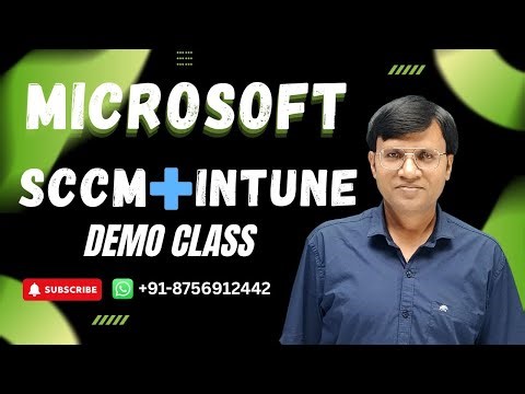 Microsoft SCCM + Intune Demo Class | Complete Overview for Beginners | By ICNT Gyan