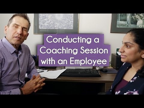 Coaching Session with an Employee Live Example