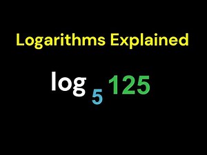 Logarithms Explained