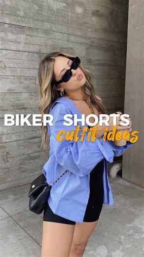 Biker Shorts Outfit Ideas for Summer