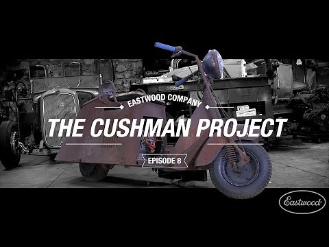 The Cushman Scooter Project - How to Restore & Polish A Brass Headlight - Episode 8