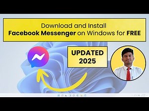 How to Download and Install Facebook Messenger on Windows 10/11 (2025) | Free Messenger App