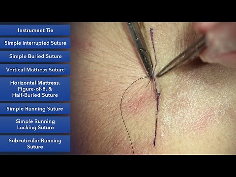 Learn How To Suture - Best Suture Techniques and Training