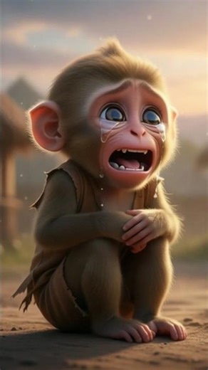 Lioko Climbed the Tree for Food… But Faced Cruelty 😢#animalrescue #babymonkey #emotionalstory