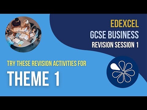 SESSION 1: Edexcel GCSE Business Theme 1 Revision Activities
