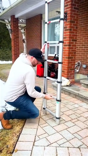This Ladder Folds Down To HOW Small?! 🤯