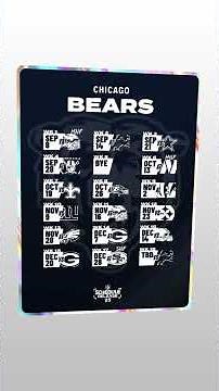 Every NFL Team's 2025 Schedule (you're welcome 😉)