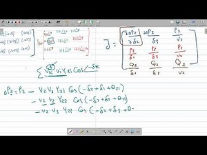 load flow analysis by newton raphson method \\ PSA2 ||load flow analysis solved examples