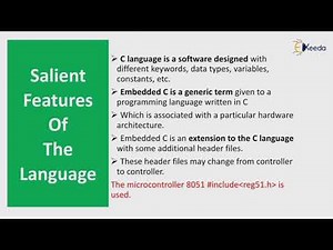 Embedded C Programming Concepts | Embedded Hardware | Embedded System & RTOS