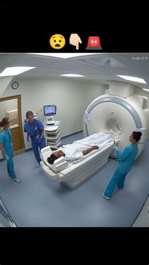 MRI machine vedio 😧 #ai #funny #machine #shorts