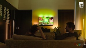 34K views · 693 reactions | Introducing the Philips Hue Play HDMI Sync Box, which syncs your Philips Hue smart lights to the content on your TV screen, expanding your home theater with surround lighting! George Yianni, Head of Technology at Philips Hue, is here to tell you more. Learn more on www2.meethue.com/syncbox Available for preorder in Belgium, Denmark, Finland, Germany, the Netherlands, Norway, Sweden, and the United States. | Philips Hue | Facebook