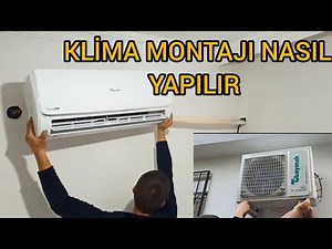 Klima montajı nasıl yapılır ? / Klima nereye takılmalı / Baymak klima montajı