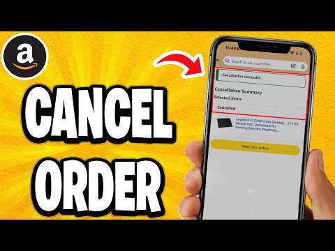 How To Cancel Amazon Order