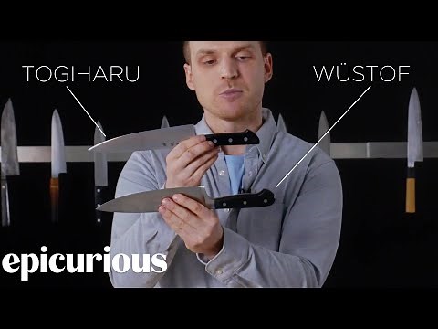 Knifemaker Explains The Difference Between Chef's Knives | Epicurious