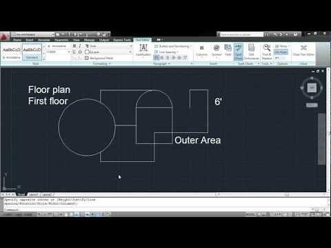How to Enter Text in AutoCAD