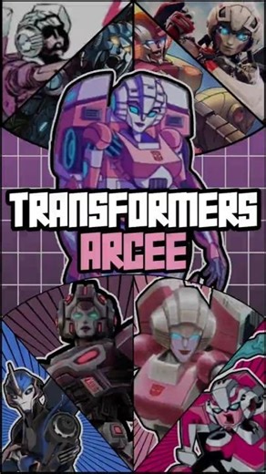 Fembot Pink lincah dari autobots #transformers