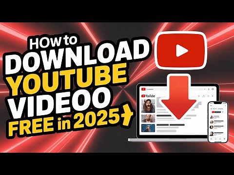 How to Download YouTube Videos in 2025 (100% Free & Easy) 🚀