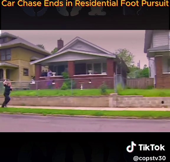 Car Chase Ends in Residential Foot Pursuit | Indianapolis, IN | COPS TV Show #CarChase #CopsTV #FootPursuit #PoliceChase #CaughtOnCam
