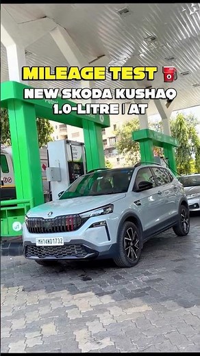 Skoda Kushaq 1.0 Petrol Automatic MILEAGE TEST!