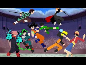 Anime tournament (stick nodes)