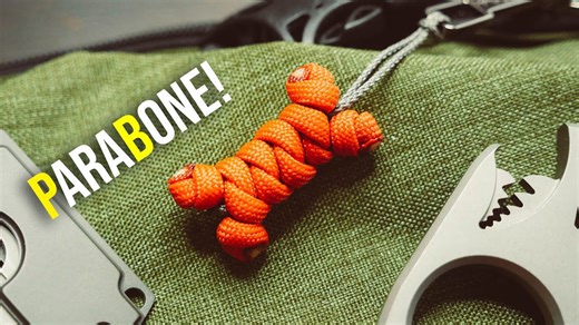 How to Make a Paracord Bone Zipper Pull for Dog Lovers